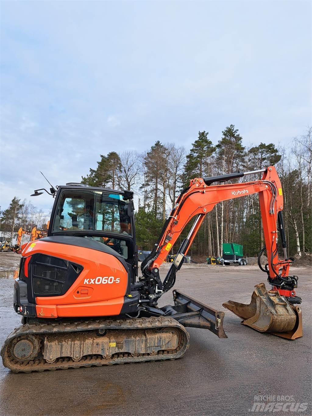 Kubota KX060-5 Mini bageri <7t