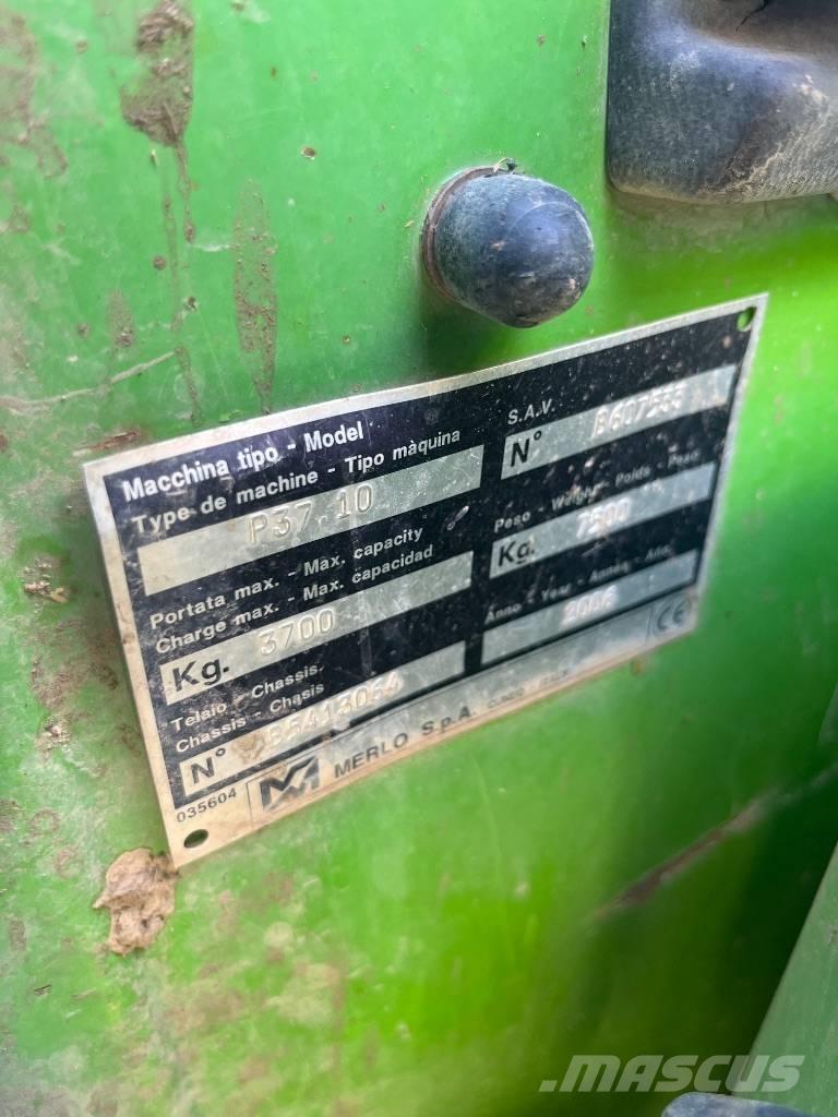 Merlo P 37.10 Poljoprivredni teleskopski utovarivači