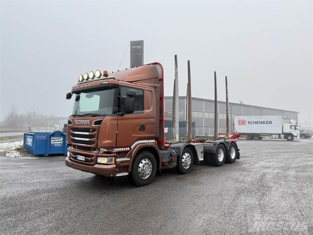 Scania R 730 8X4 Kamioni za drva