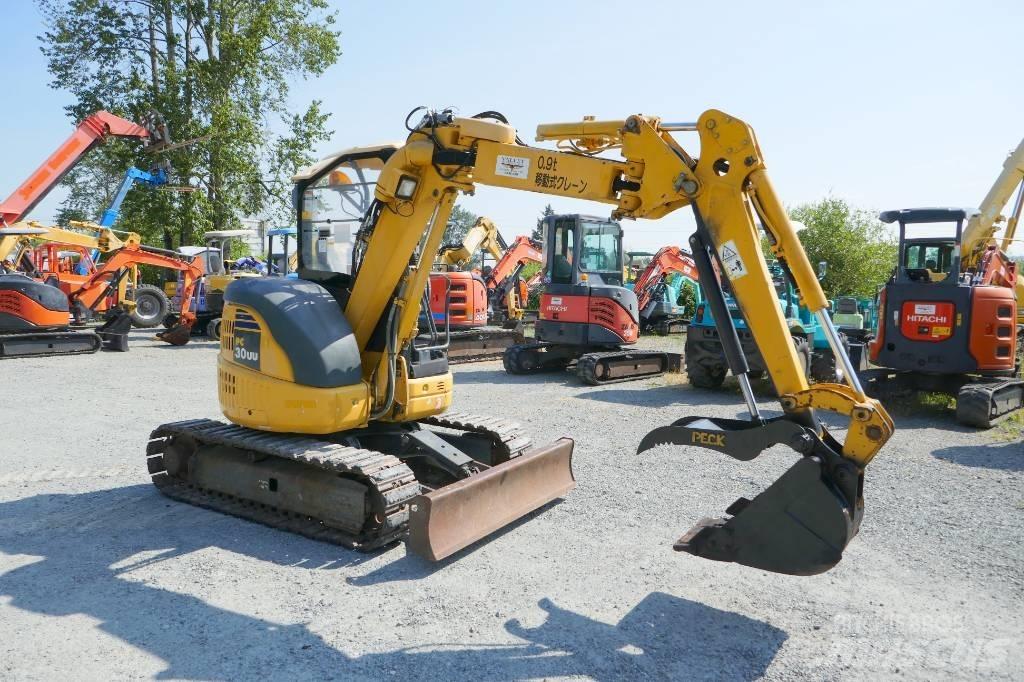 Komatsu PC 30 UU-5 Mini bageri <7t