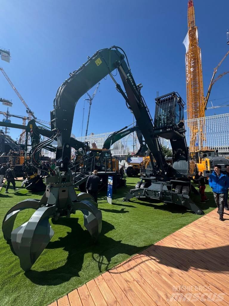 Hyundai HW 250 AMH Bageri za manipuliranje materijalom / otpadom