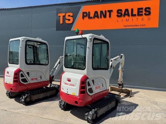 Takeuchi TB 216 Mini bageri <7t