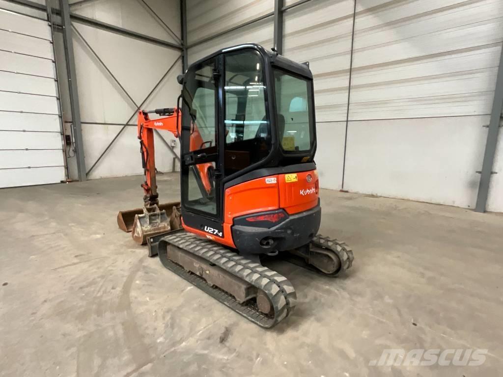 Kubota U 27-4 Mini bageri <7t
