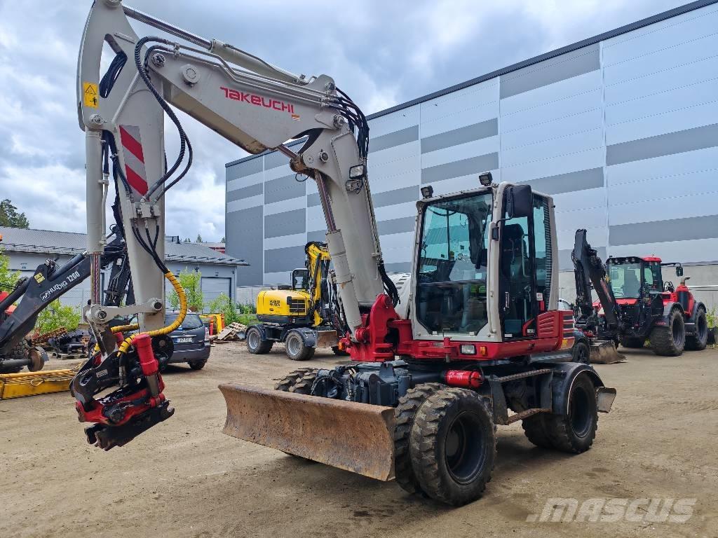 Takeuchi TB295W Bageri na kotačima