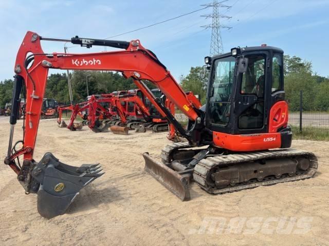 Kubota U 55-4 Mini bageri <7t