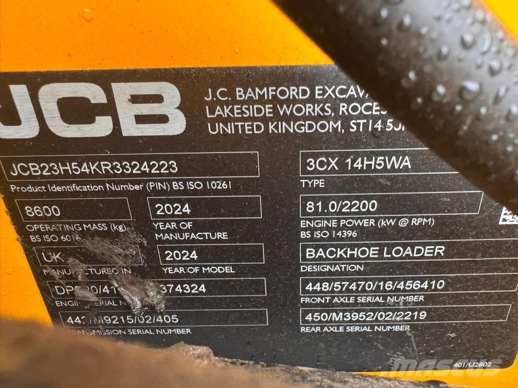 JCB 3 CX Utovarni rovokopači