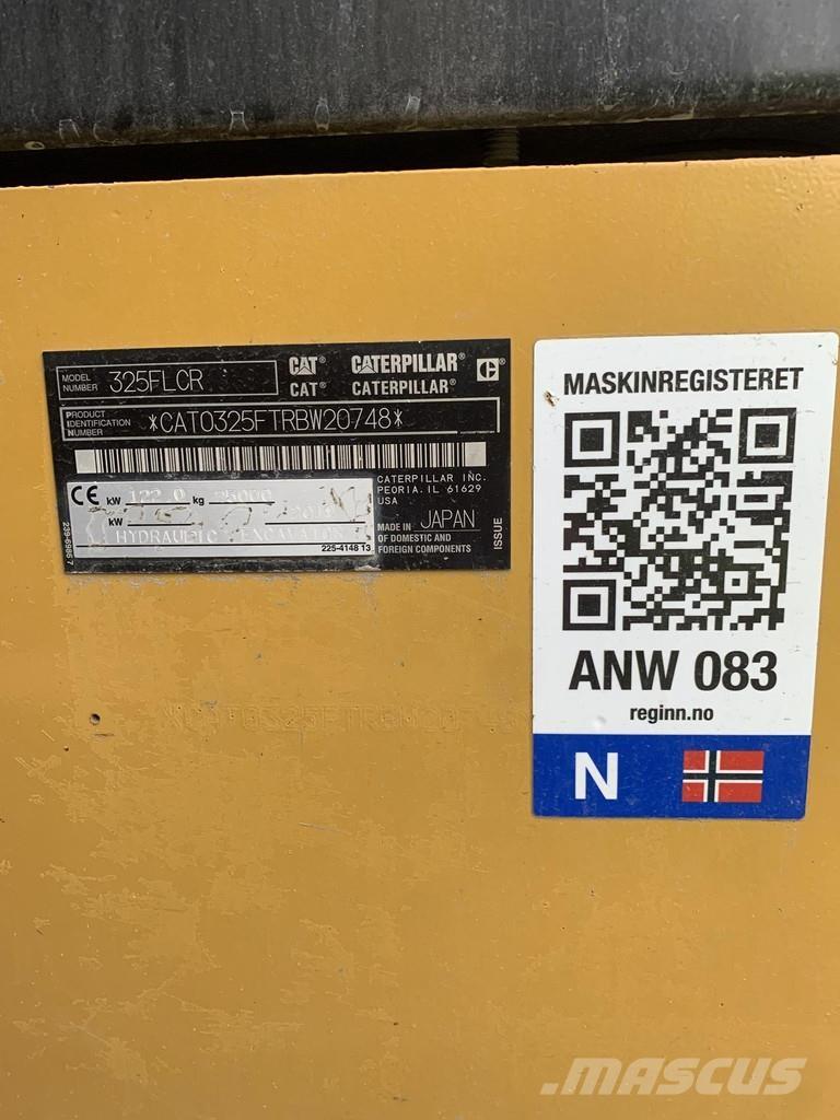 CAT 325F Specijalni kopači