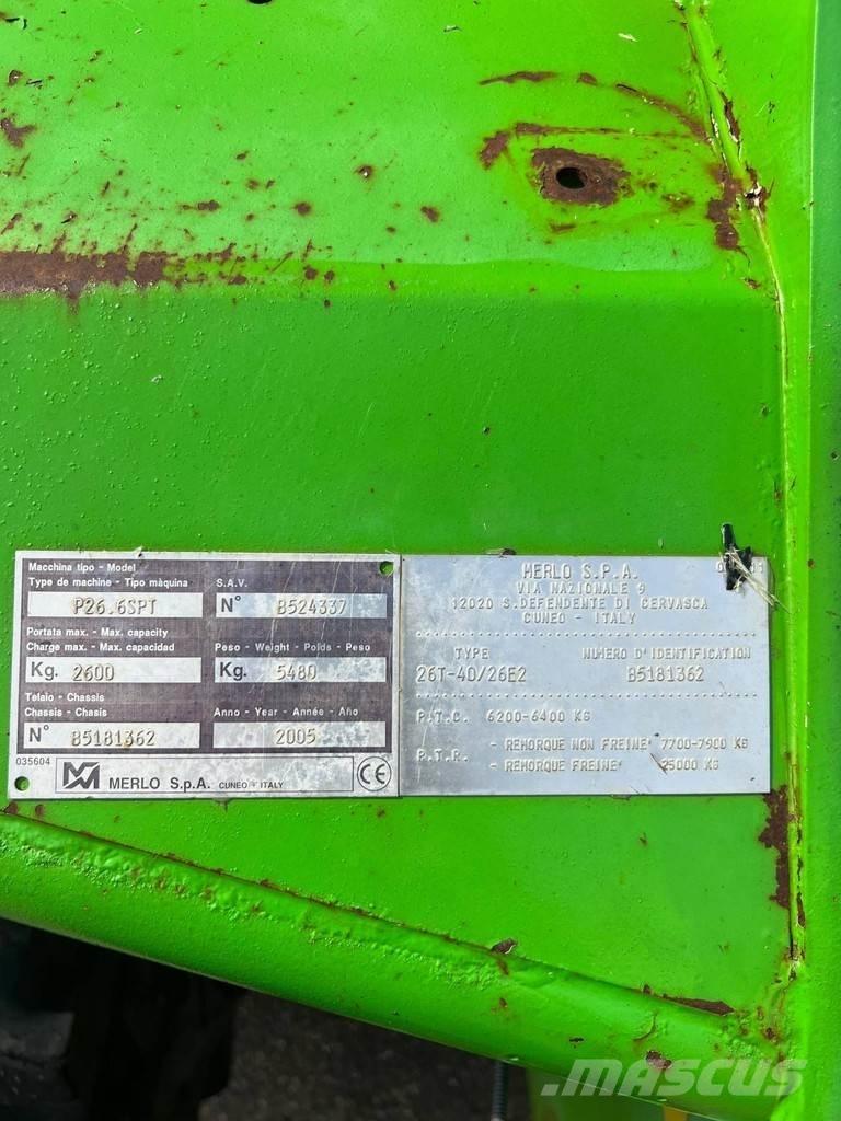 Merlo P26.6 SPT Teleskopski viličari