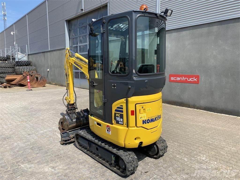 Komatsu PC16R-3 Bageri na kotačima