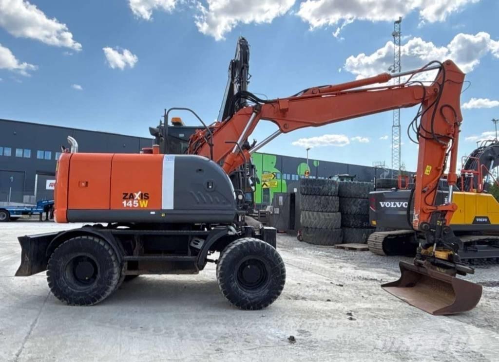 Hitachi ZX 145 W-3 Bageri na kotačima