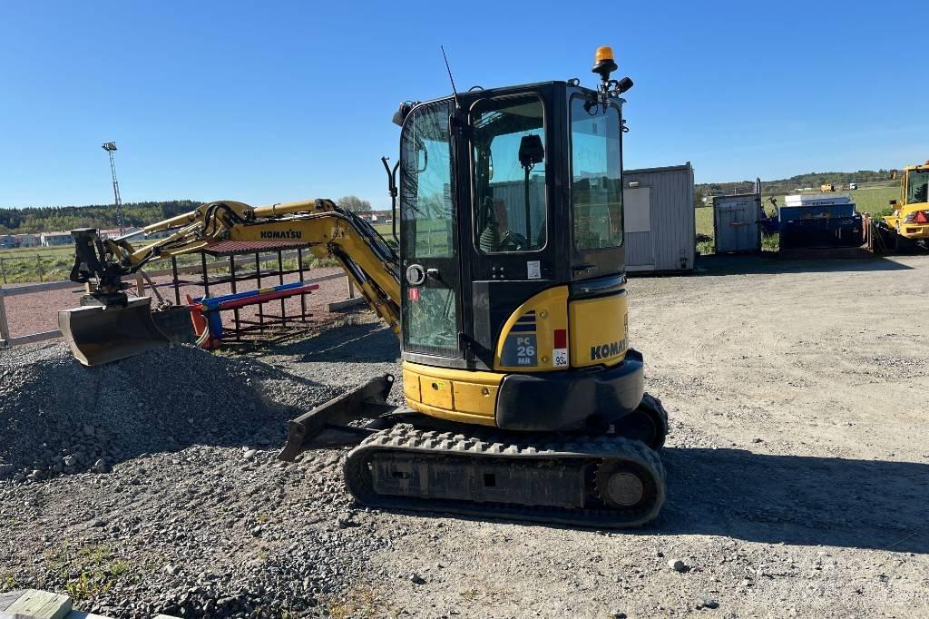 Komatsu PC 26 MR-3 Mini bageri <7t
