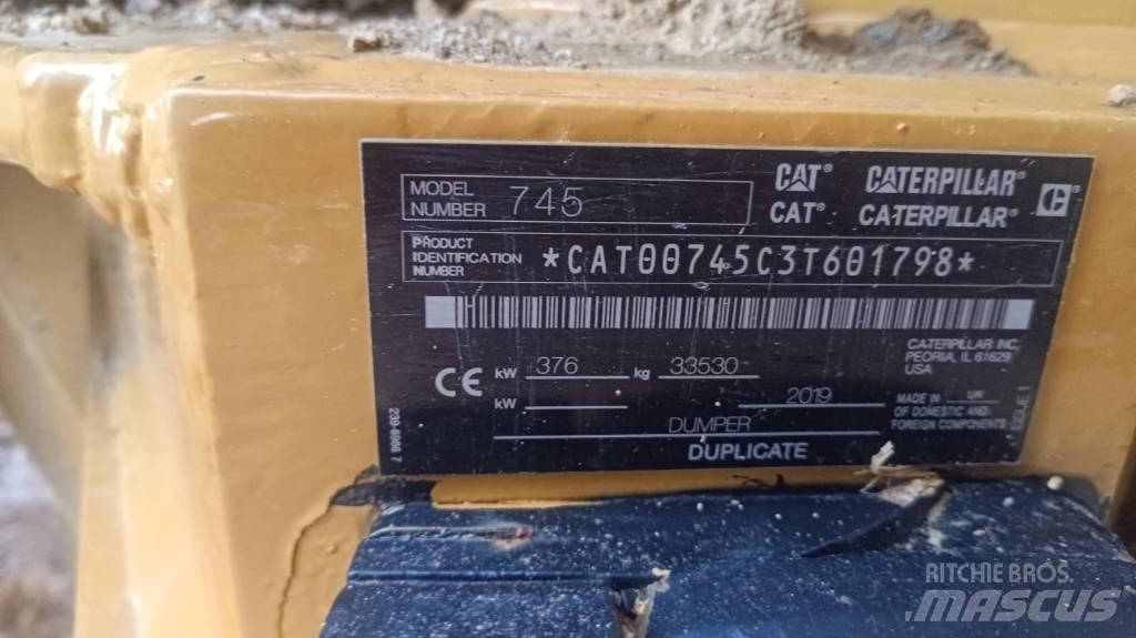 CAT 745 Zglobni demperi
