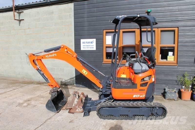 Kubota U 17-3 Mini bageri <7t