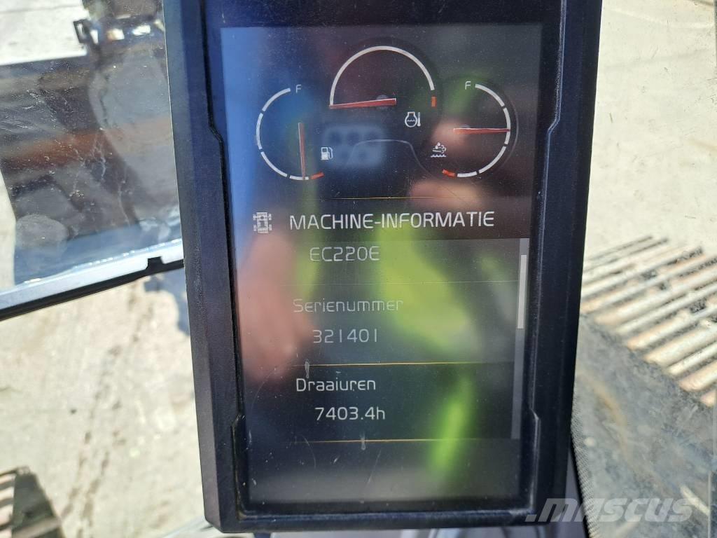 Volvo EC 220 EL Bageri gusjeničari