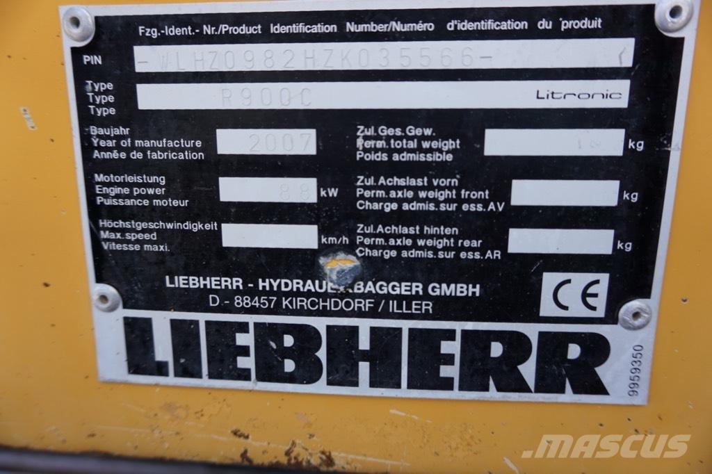 Liebherr R 900 C Bageri gusjeničari