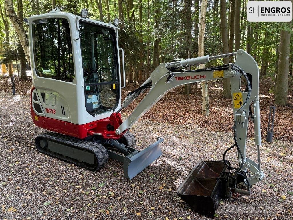 Takeuchi TB 216 Mini bageri <7t