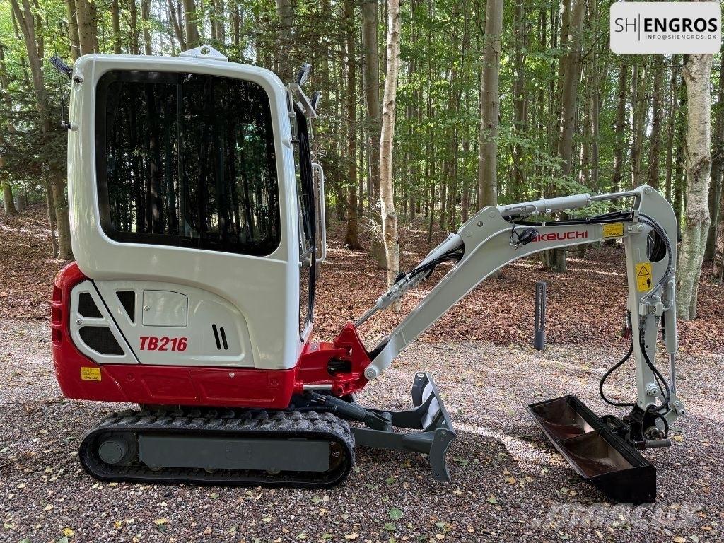 Takeuchi TB 216 Mini bageri <7t