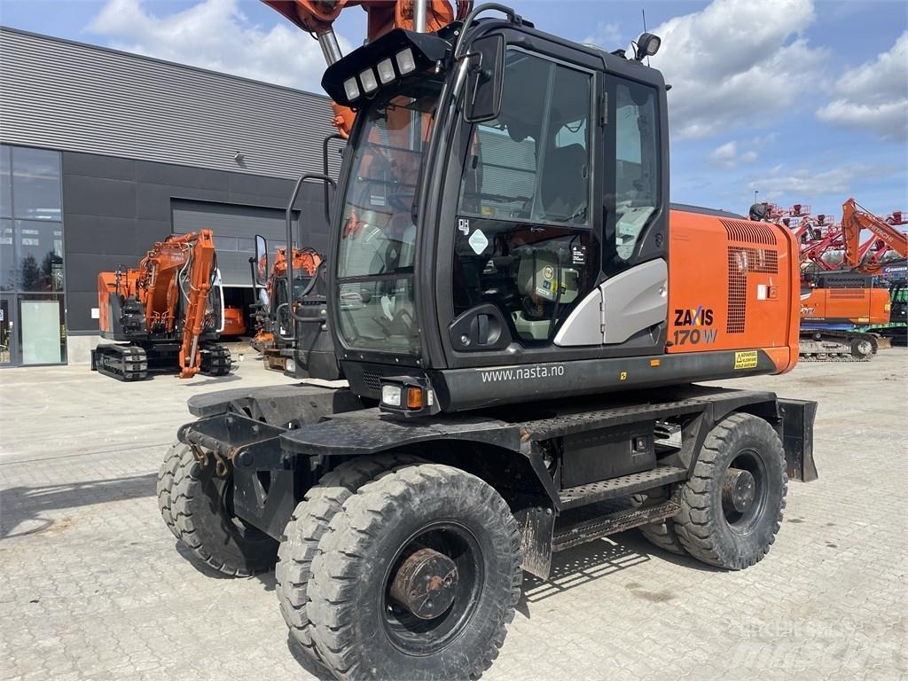 Hitachi ZX 170 W-5 B Bageri na kotačima