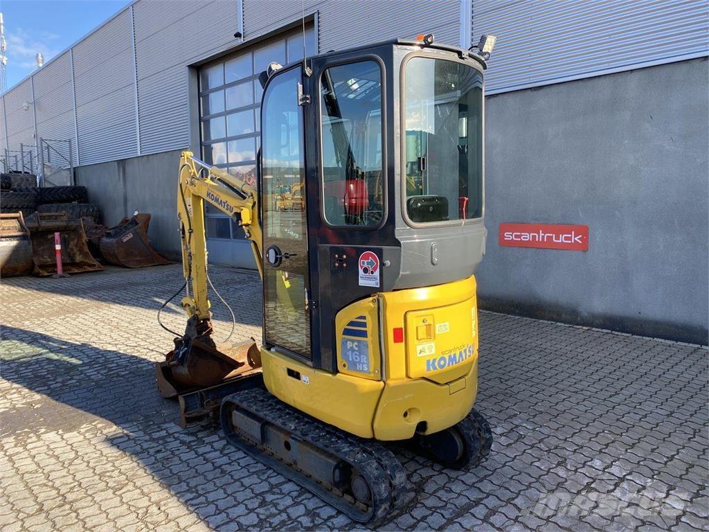 Komatsu PC16R-3HS Bageri na kotačima