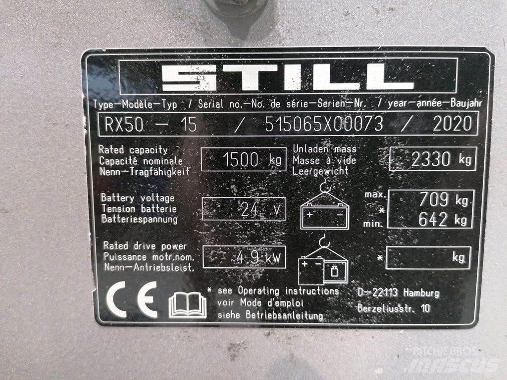 Still RX50-15 Električni viličari