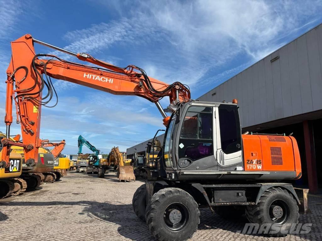 Hitachi ZX 170 W-3 Bageri na kotačima