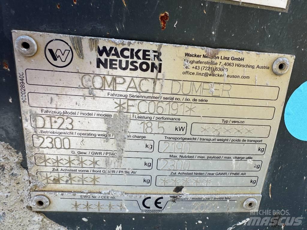 Wacker Neuson DT23 Demperi na gusjenice