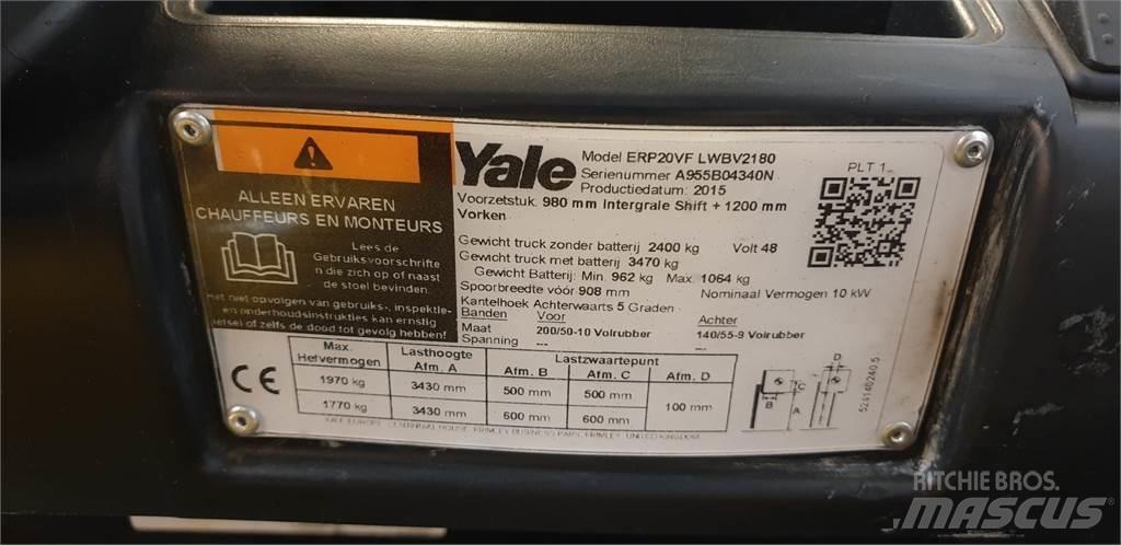 Yale ERP20VF 2014 Električni viličari