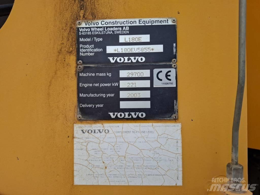 Volvo L 180 E Utovarivači na kotačima