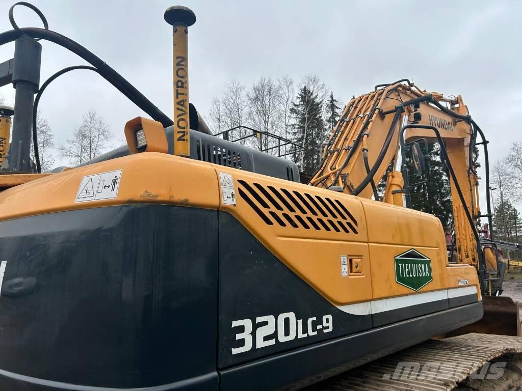 Hyundai R320 LC-9 Bageri gusjeničari