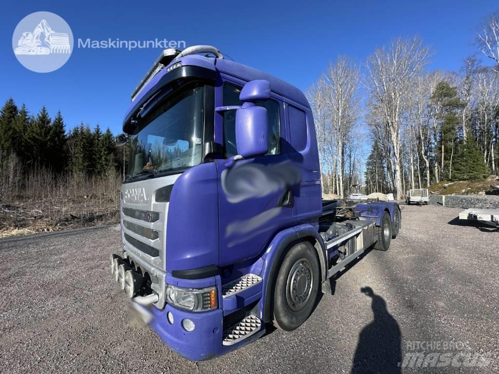 Scania G 480 Rol kiper kamioni s kukama za dizanje