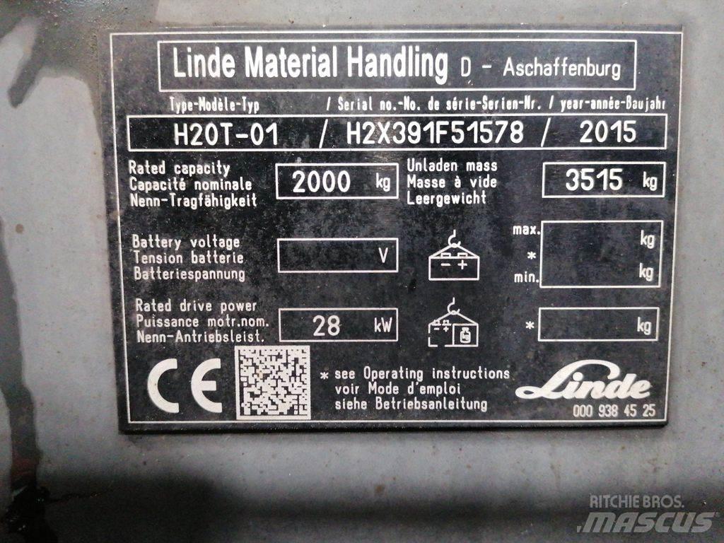 Linde H20T-01 Plinski viličari