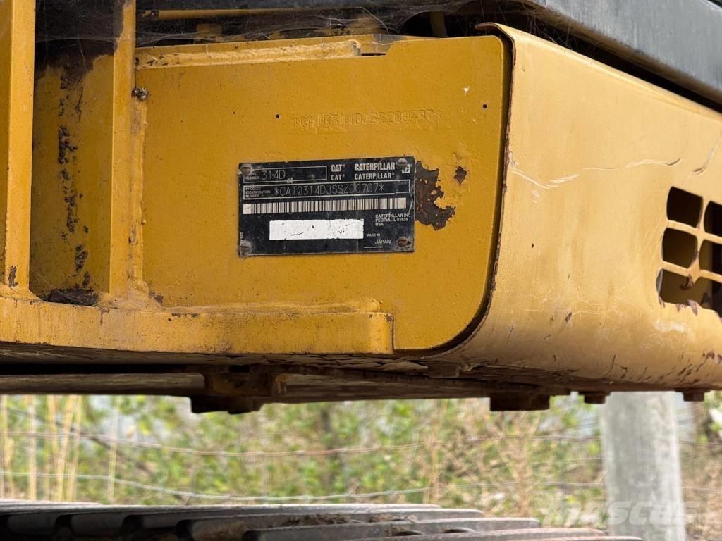 CAT 314 D LCR Bageri gusjeničari