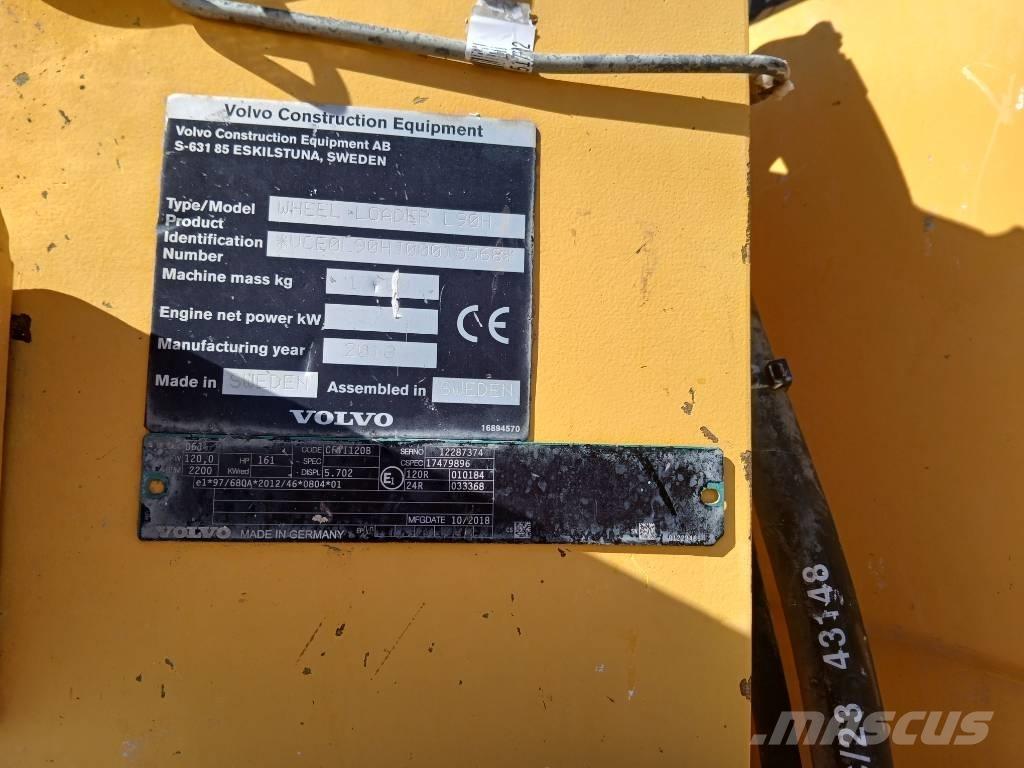 Volvo L 90 H Utovarivači na kotačima