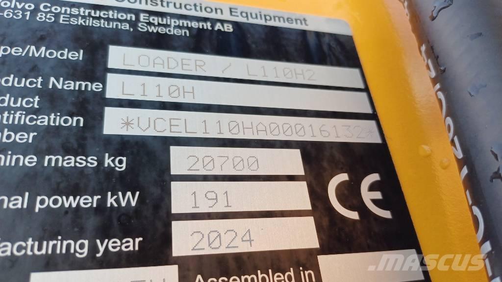 Volvo L 110 H Utovarivači na kotačima