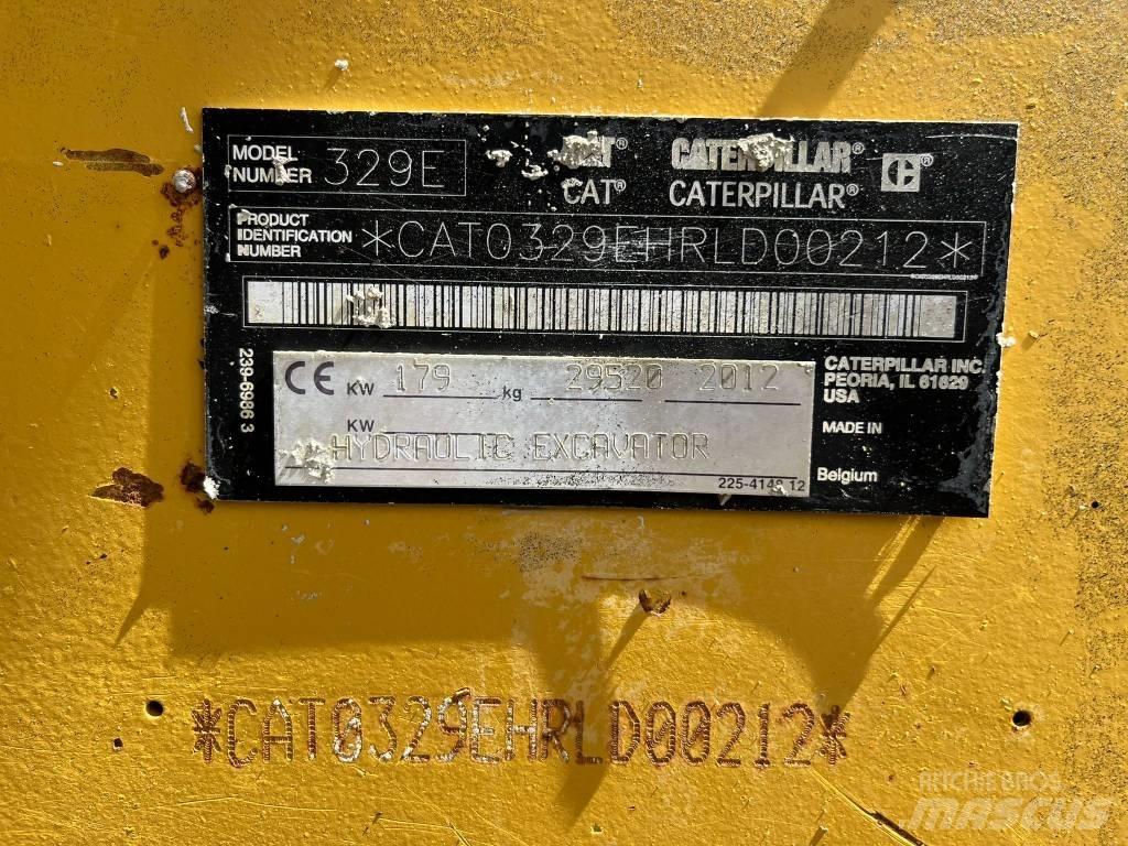 CAT 329 E LN Bageri gusjeničari