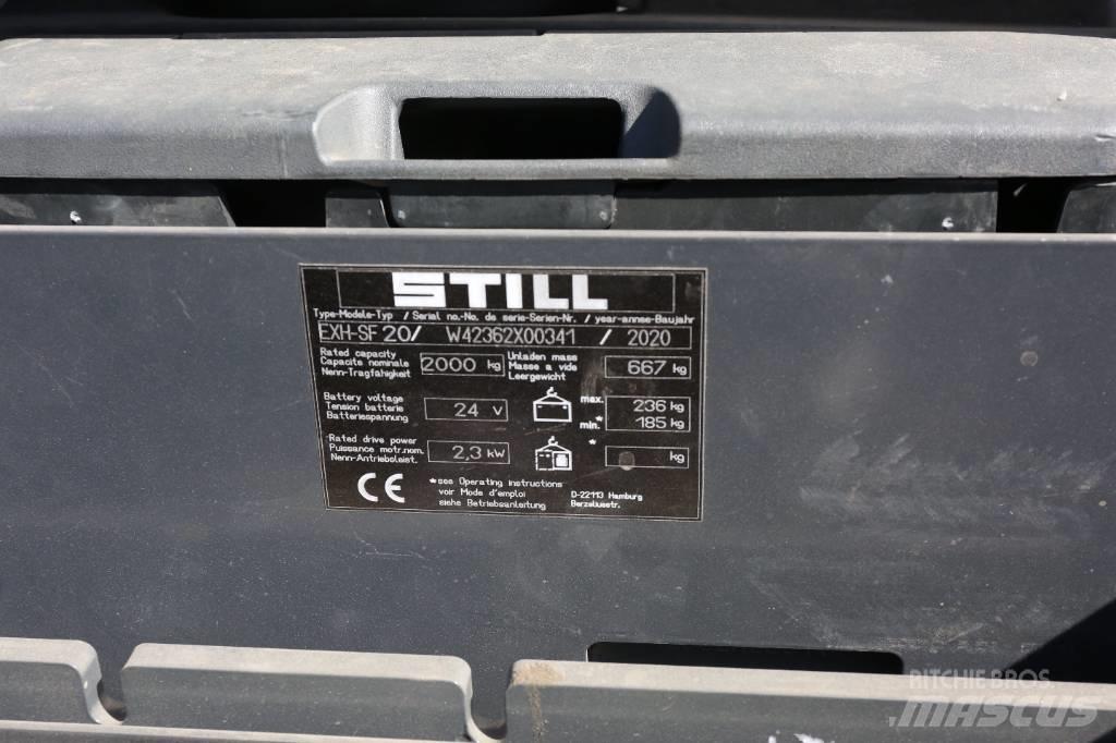 Still EXH-SF20 Nisko podizni električni viličar sa platformu