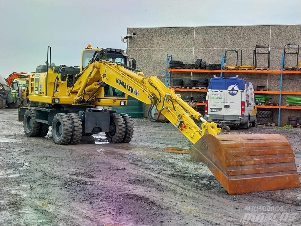 Komatsu PW148-8 Bageri na kotačima
