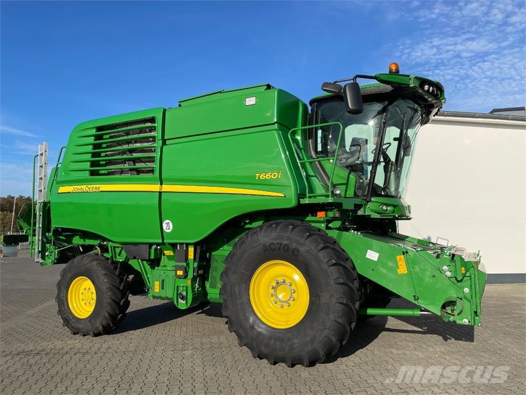 John Deere T660 i Kombajni