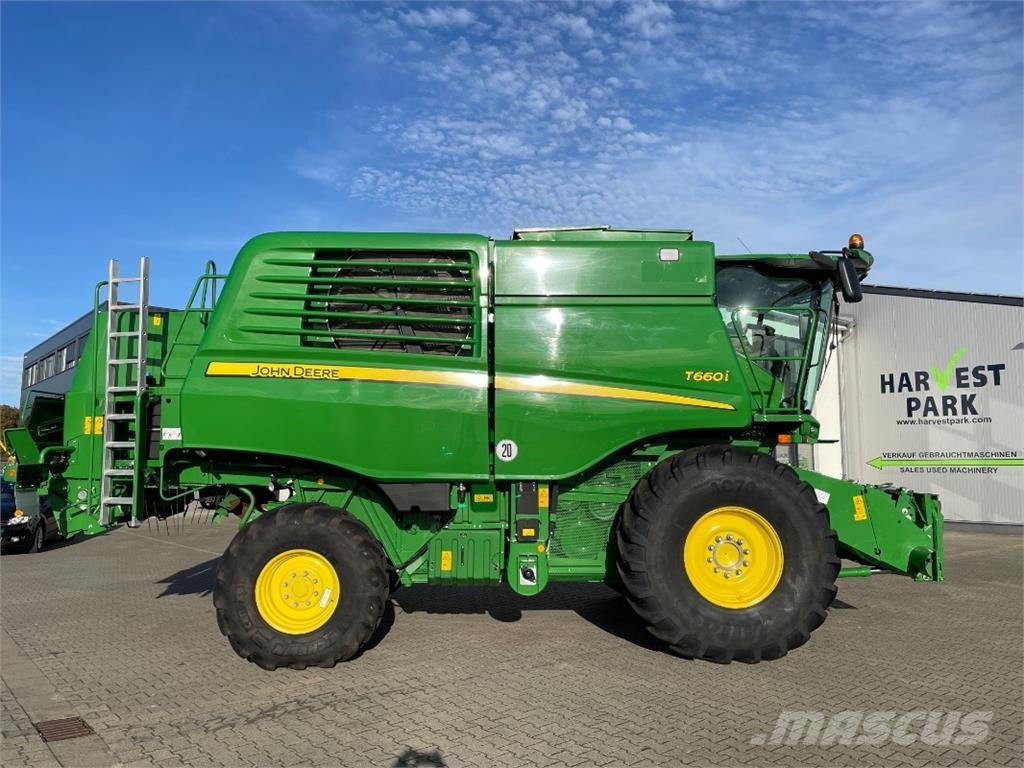 John Deere T660 i Kombajni