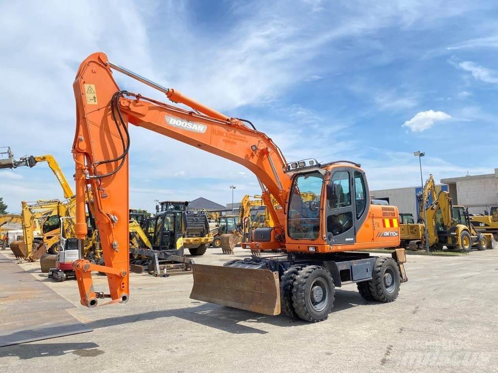 Doosan DX170W NVT Bageri na kotačima