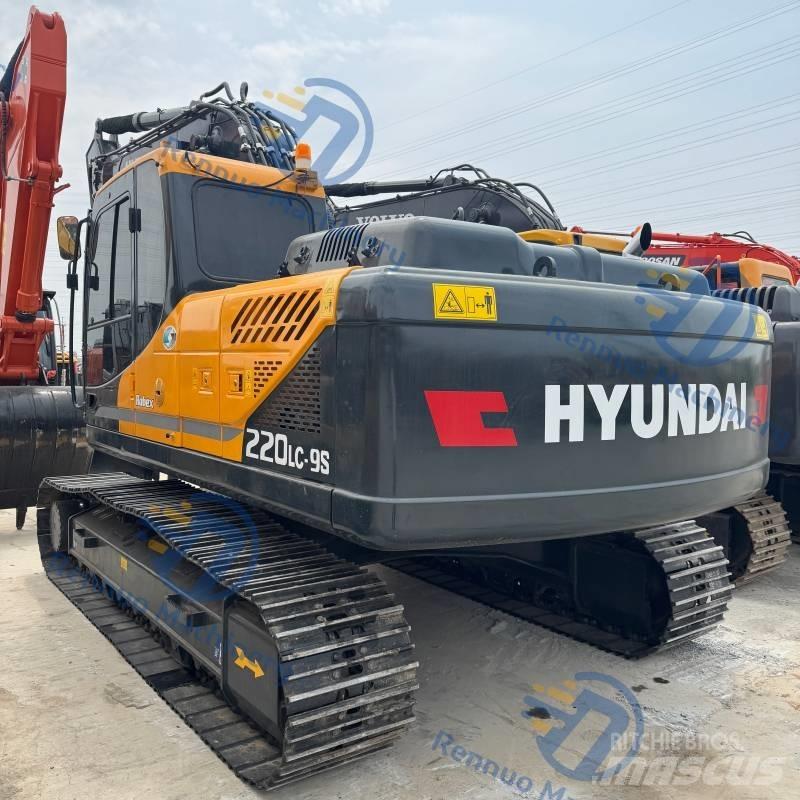 Hyundai R220LC-9S Bageri gusjeničari