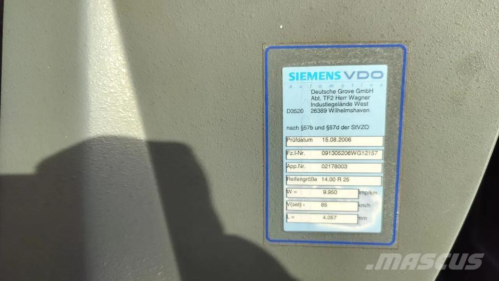 Grove GMK5130-1 Rabljene dizalice za težak teren