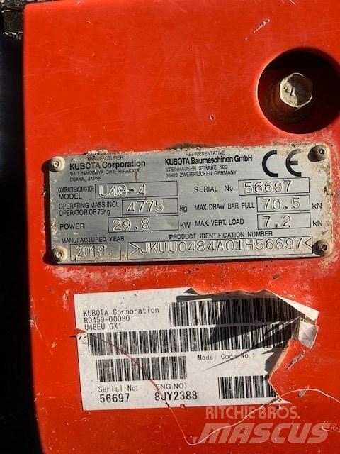 Kubota U 48-4 Mini bageri <7t