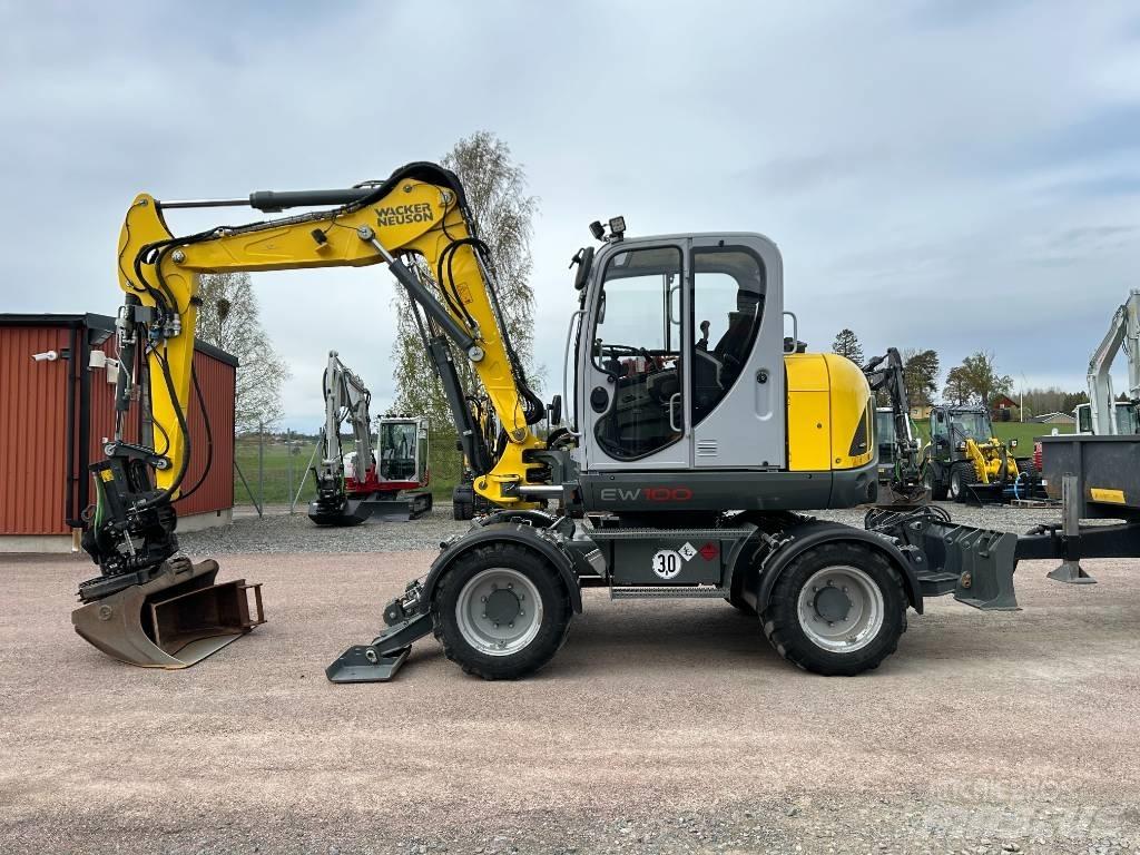 Wacker Neuson EW100 Bageri na kotačima