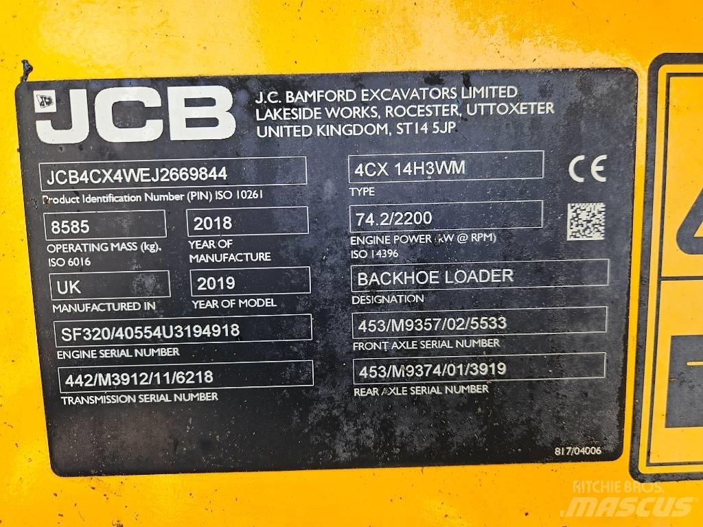 JCB 4 CX Eco Utovarni rovokopači