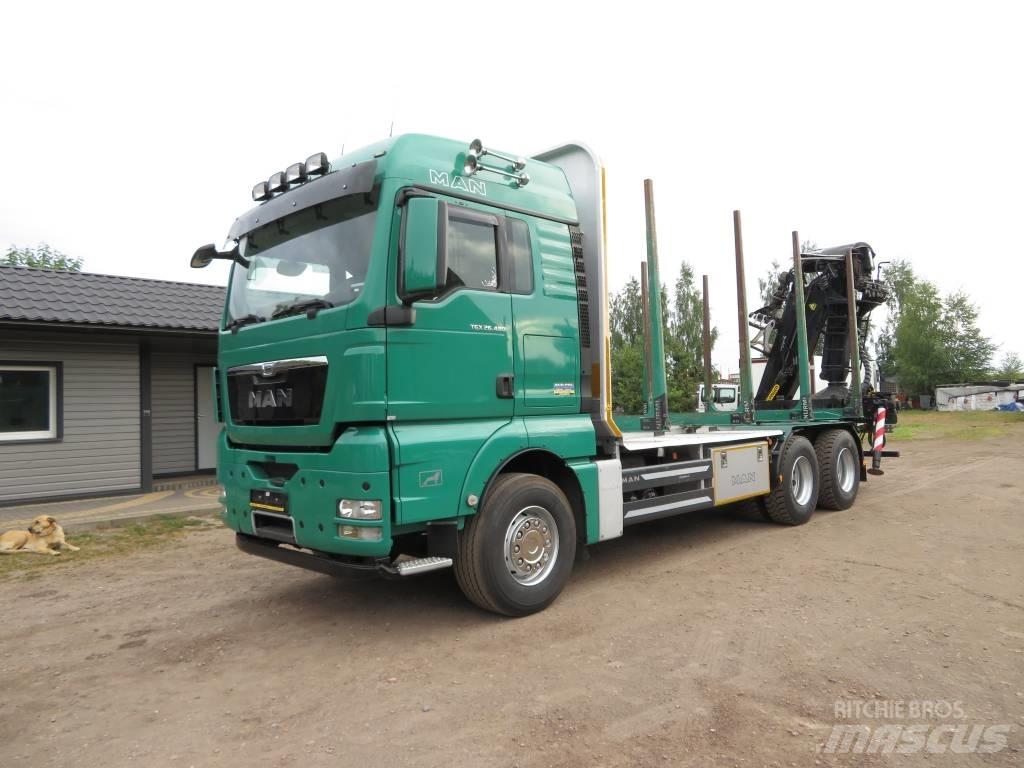 MAN 33 480 Kamioni za drva