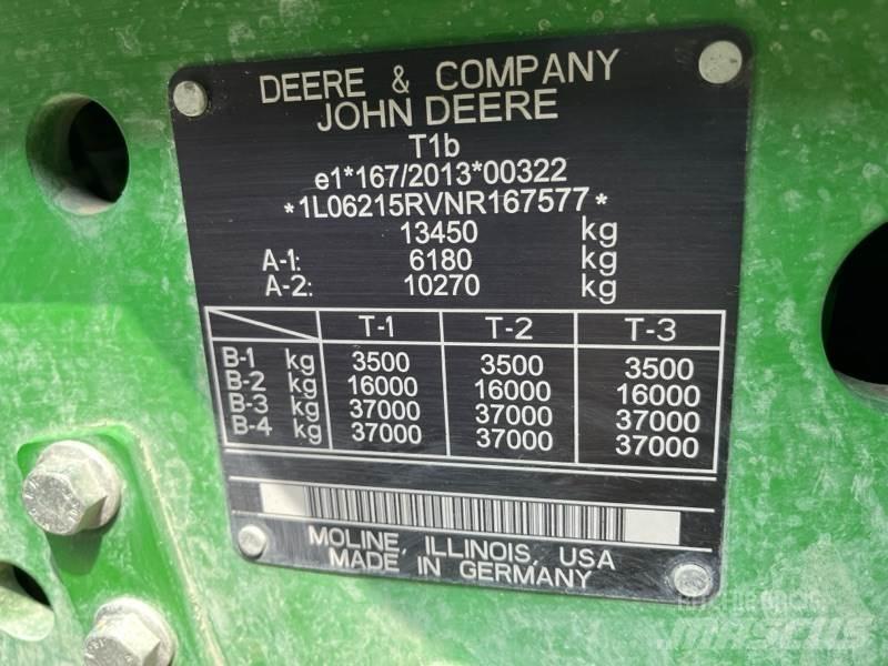 John Deere 6R215 Traktori