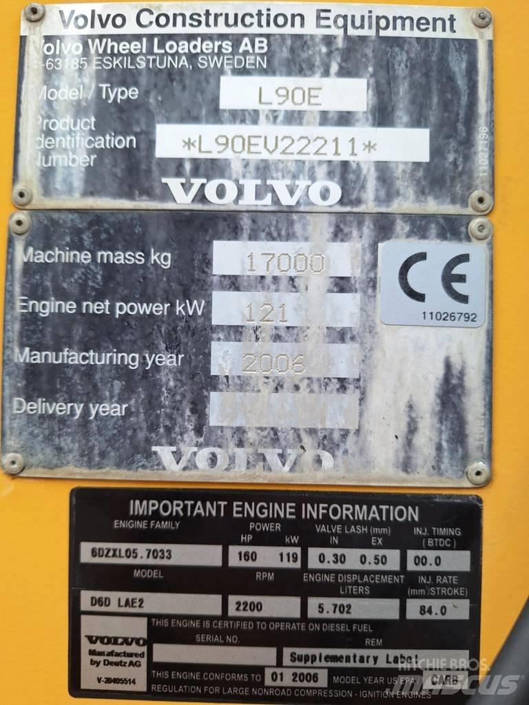 Volvo L 90 E Utovarivači na kotačima
