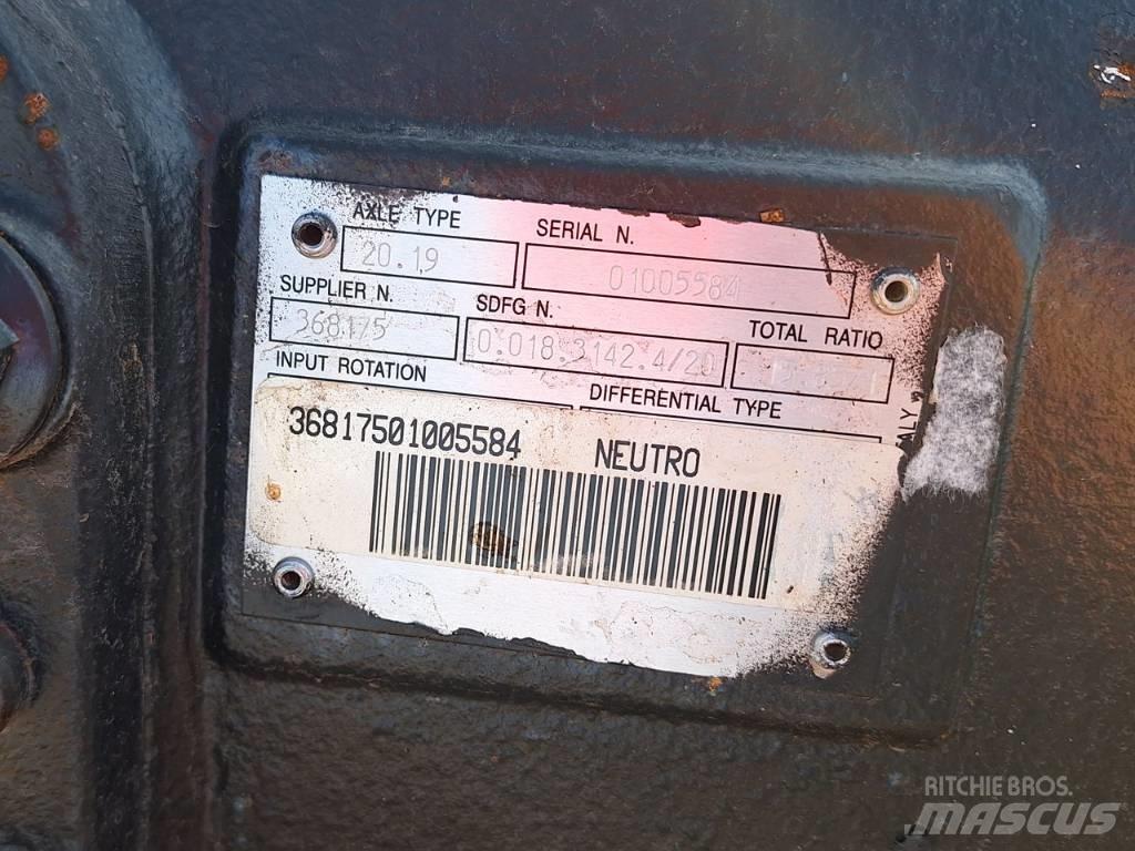 Carraro 20.19 Mjenjač