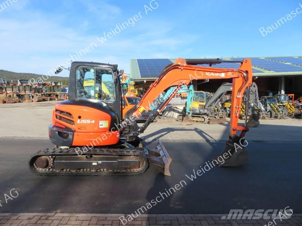 Kubota U 55-4 Mini bageri <7t